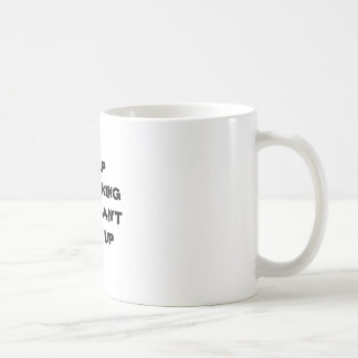 HELP I'M TALKING AND I CAN'T SHUT UP COFFEE MUG