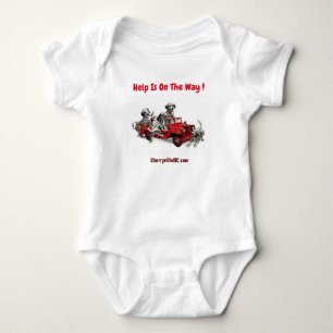 Help Is On The Way ! Baby Bodysuit
