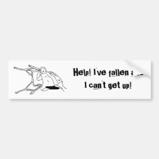 Help! I've fallen and I can't get up! (bumperst) Bumper Sticker