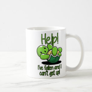 Help I've Fallen And I Can't Get Up Turtle Lovers  Coffee Mug