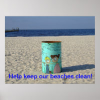 Help keep our beaches clean!