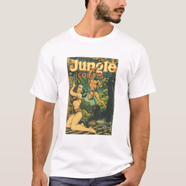 Help me Tarzan - Jungle - King of the Jungle - Leo T-Shirt (Front)