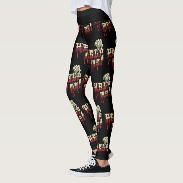 Help Me with Zombie Hand Leggings (Left)