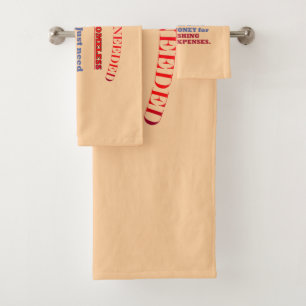 HELP NEEDED. BATH TOWEL SET