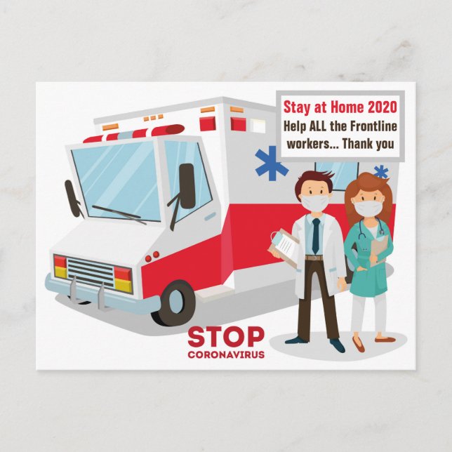 Help Postcard (Front)