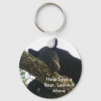 Help Save a Bear, Leave it Alone Key Chain