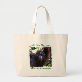 Help Save My Home, Save Our R... Large Tote Bag
