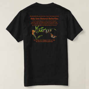 Help Save the Monarch butterflies T-Shirt