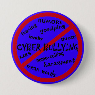 Help Stop Bullying, Anti Cyber bullying Buttons