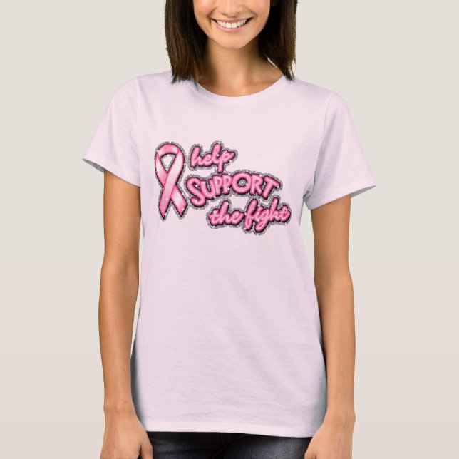 Help Support The Fight T-Shirt (Front)