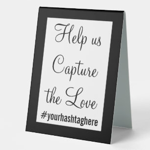 Help Us Capture the Love Wedding Social Media