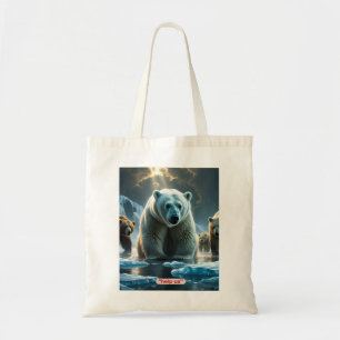 Help Us – Polar Bears on Thin Ice Tote Bag