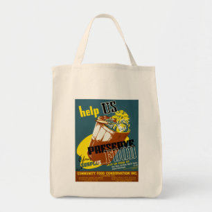 Help Us Preserve Food Tote Bag
