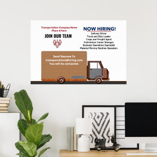 Help Wanted Now Hiring Jobs Personalise  Poster