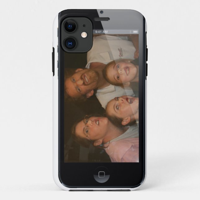 Help - We're stuck in the phone! Case-Mate iPhone Case (Back)