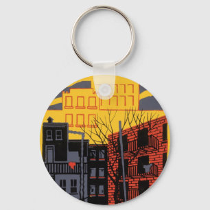 Help Your Neighborhood Key Ring