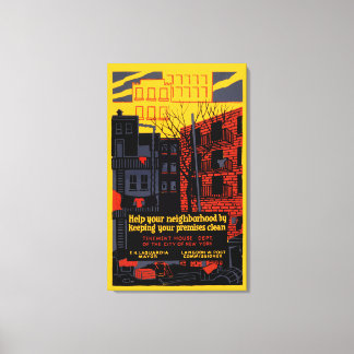 Help Your Neighbourhood Canvas Print