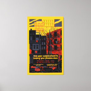 Help Your Neighbourhood Canvas Print