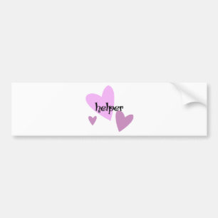 Helper Bumper Sticker