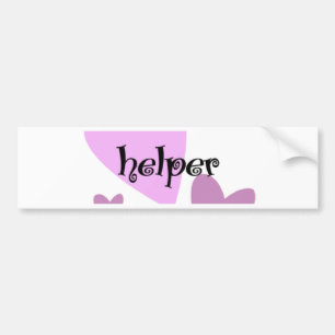 Helper Bumper Sticker