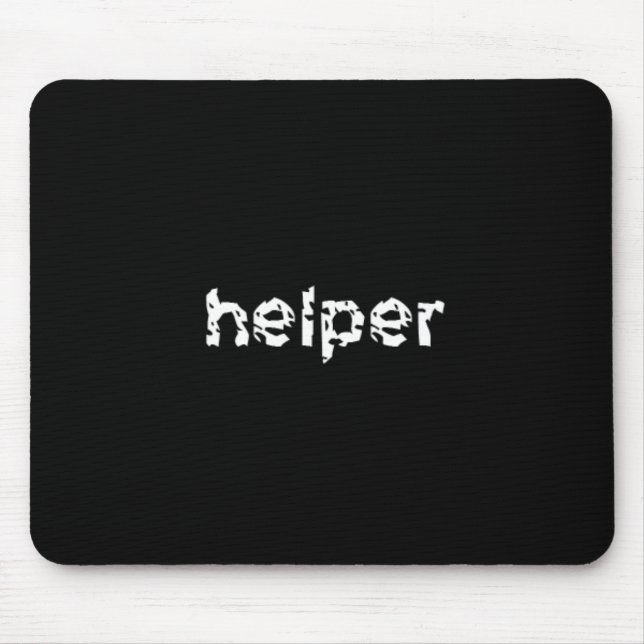 Helper Mouse Mat (Front)