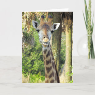 Helpful Mum - Giraffe Mother's Day Card