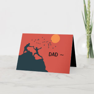 HELPING DAD FATHER'S DAY CARD
