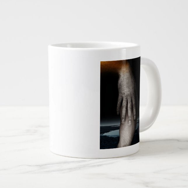 Helping hand 2013 large coffee mug (Front Right)