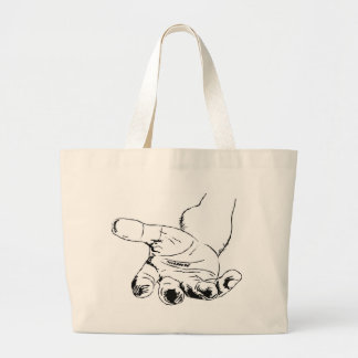 Helping Hand Large Tote Bag