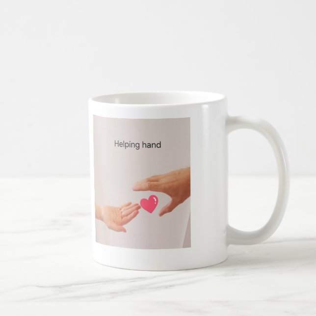 Helping hand mug (Right)