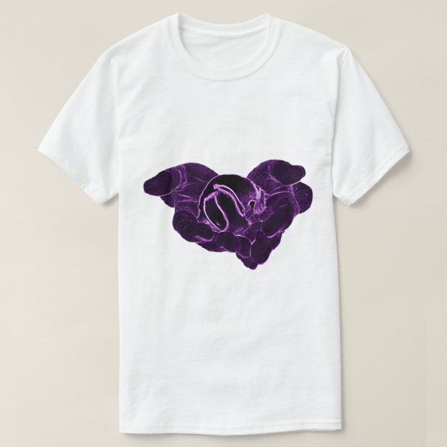 Helping Hand T-shirt – Inspirational Kindness Desi (Design Front)