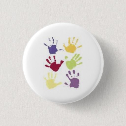 Image of Helping Hands 3 Cm Round Badge