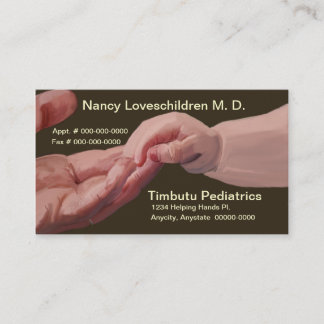 Helping Hands Business Card