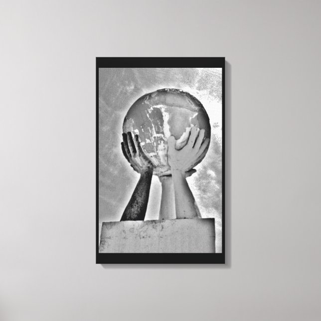 Helping Hands Canvas Print (Front)