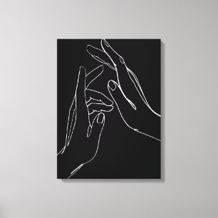 Helping Hands Canvas Print