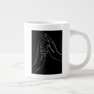 Helping Hands Large Coffee Mug