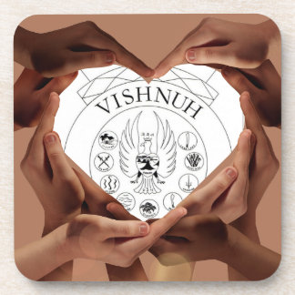 helping hands of the Vishnuh Society Coaster