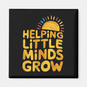 Helping Little Minds Grow Teacher Wildflower Ck To Magnet