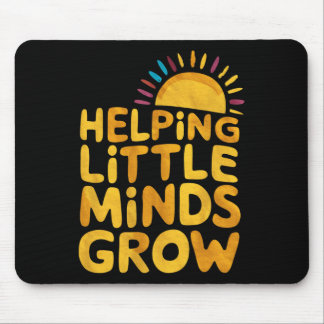 Helping Little Minds Grow Teacher Wildflower Ck To Mouse Mat