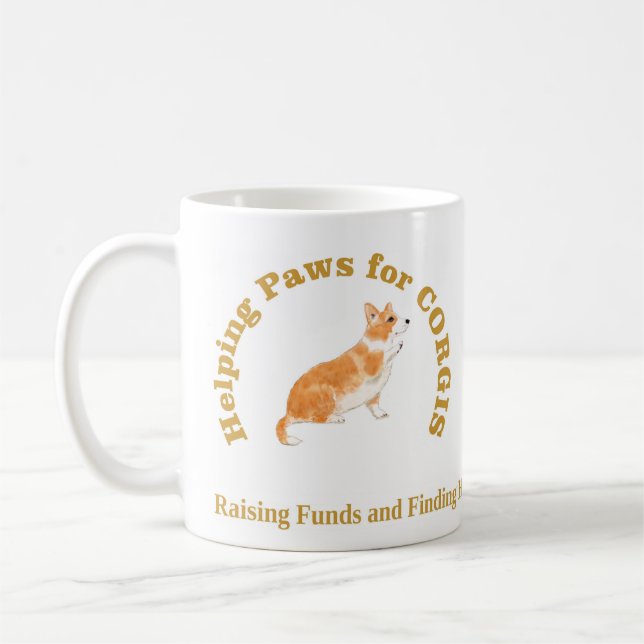 Helping Paws Mug white (Left)