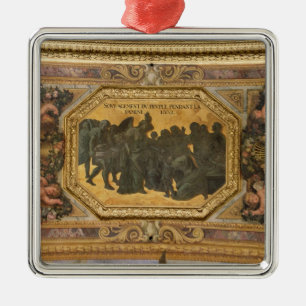 Helping the People during the Famine Metal Tree Decoration