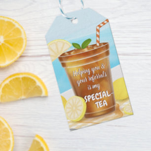 Helping You is my Special Tea Pop By Gift Tags