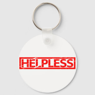 Helpless Stamp Key Ring