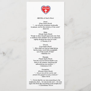 Helpology™ Biblemark™ Card