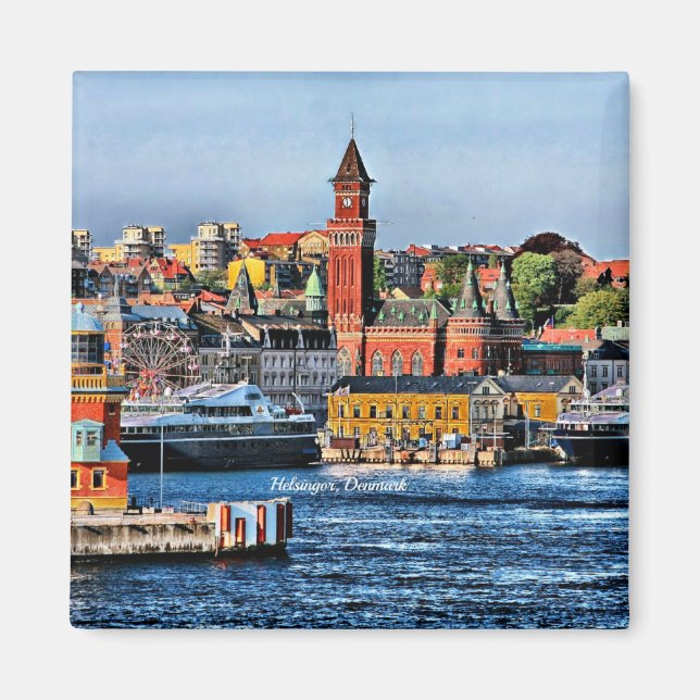 Helsingor, Denmark Magnet (Front)