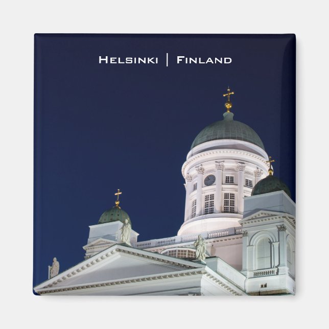 Helsinki Cathedral Magnet (Front)
