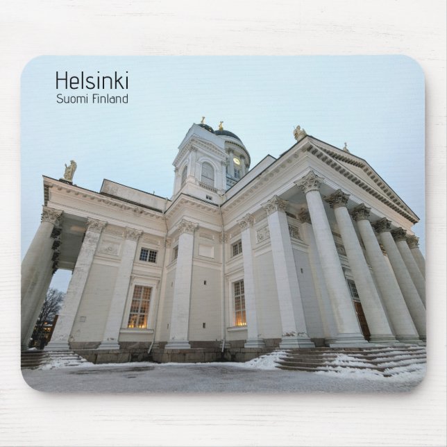Helsinki Cathedral Mouse Mat (Front)