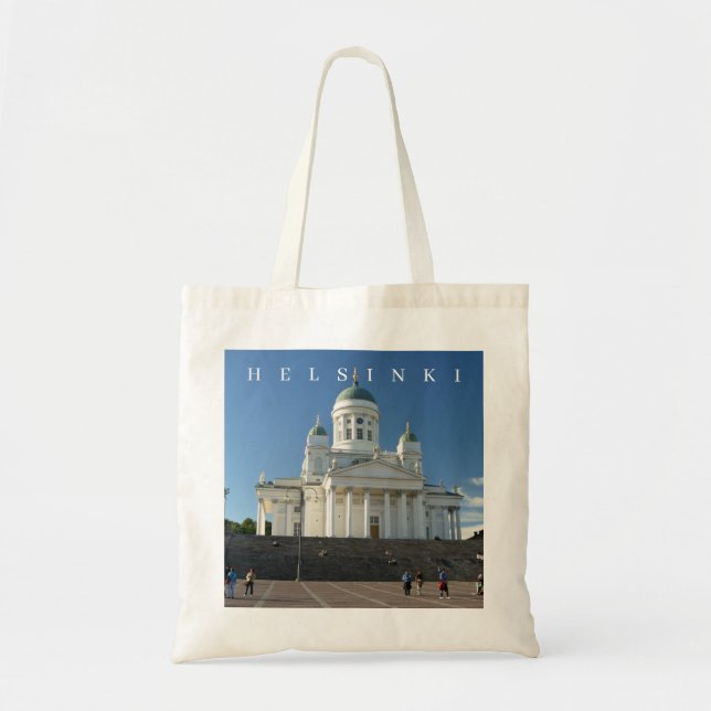 Helsinki Cathedral view tote bag (Front)