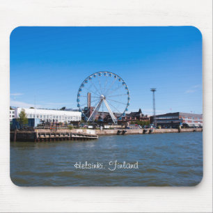 Helsinki Cityscape Mouse Mat