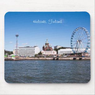 Helsinki Cityscape Mouse Mat